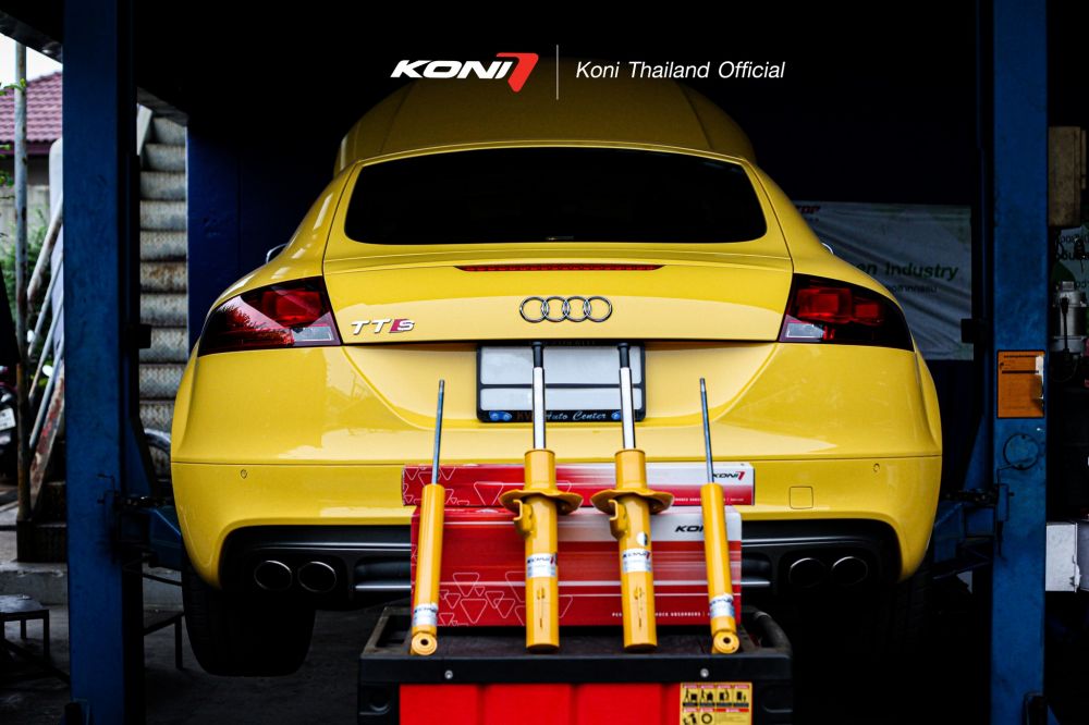 โช็ค Koni x Audi TTS Coupe .Koni Sport โช๊คอัพคุณภาพสูง ออกแบบมาเพื่อผู้ที่ชอบการขับขี่ด้วยความเร็วสูง- ยึดเกาะถนนและทรงตัวได้ดีเยี่ยม- ตรงรุ่นใช้สปริงเดิมติดรถได้ทันที- เหมาะกับรถยนต์ทุกประเภท- ตัวแทนอย่างเป็นทางการในประเทศไทย - โช๊คผลิตจากเนเธอร์เเลนด์ - รับประกัน 2 ปี หรือ 60,000 กิโลเมตร
